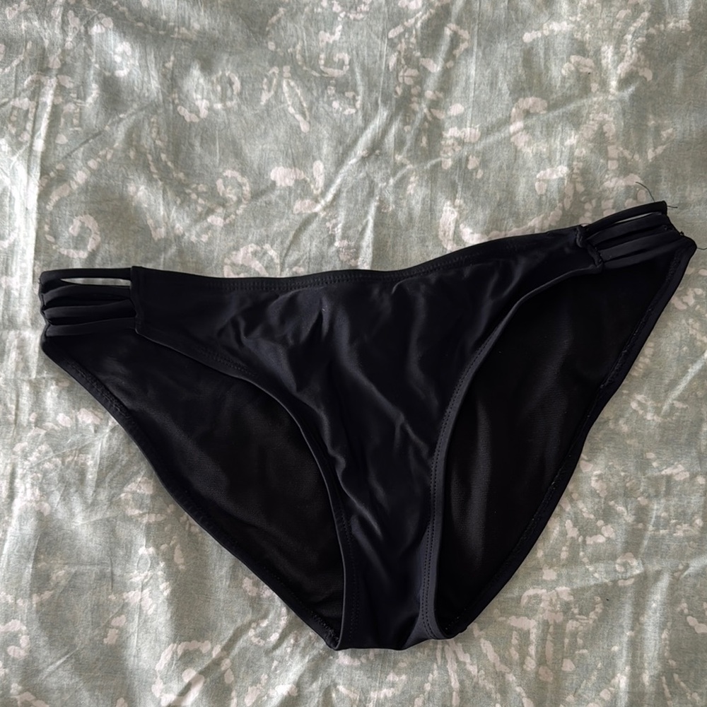 Apollo Swim Black Structured Bikini Top and Bottom - Picture 2 of 5